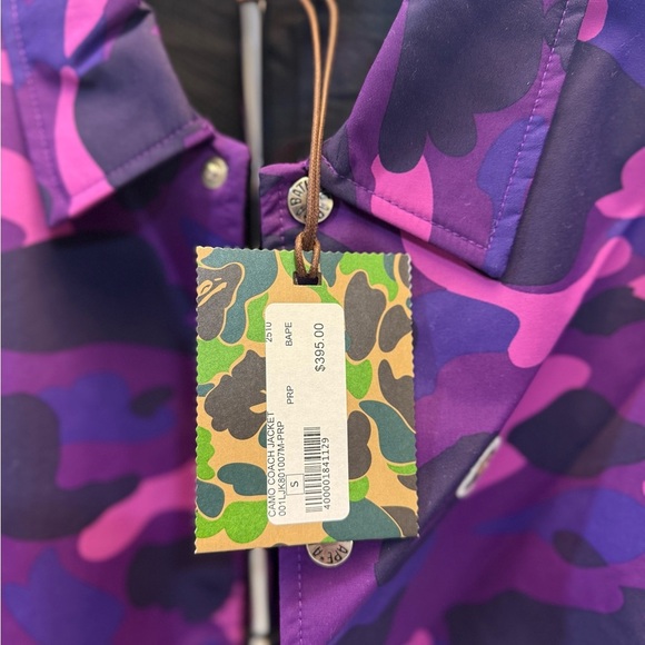 A Bathing Ape Purple Camo Jacket- Brand New! Multiple sizes - Picture 6 of 13
